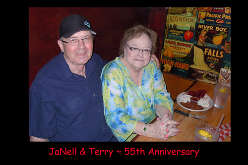 terry and janell 55th anniversary state line restaurant el paso texas